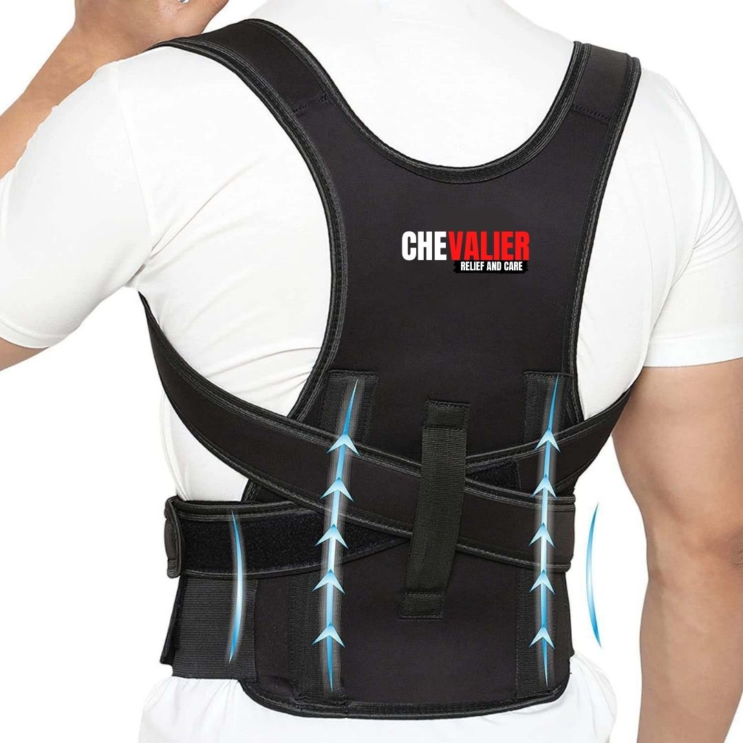 Posture Correction Belt, Free Size, Black