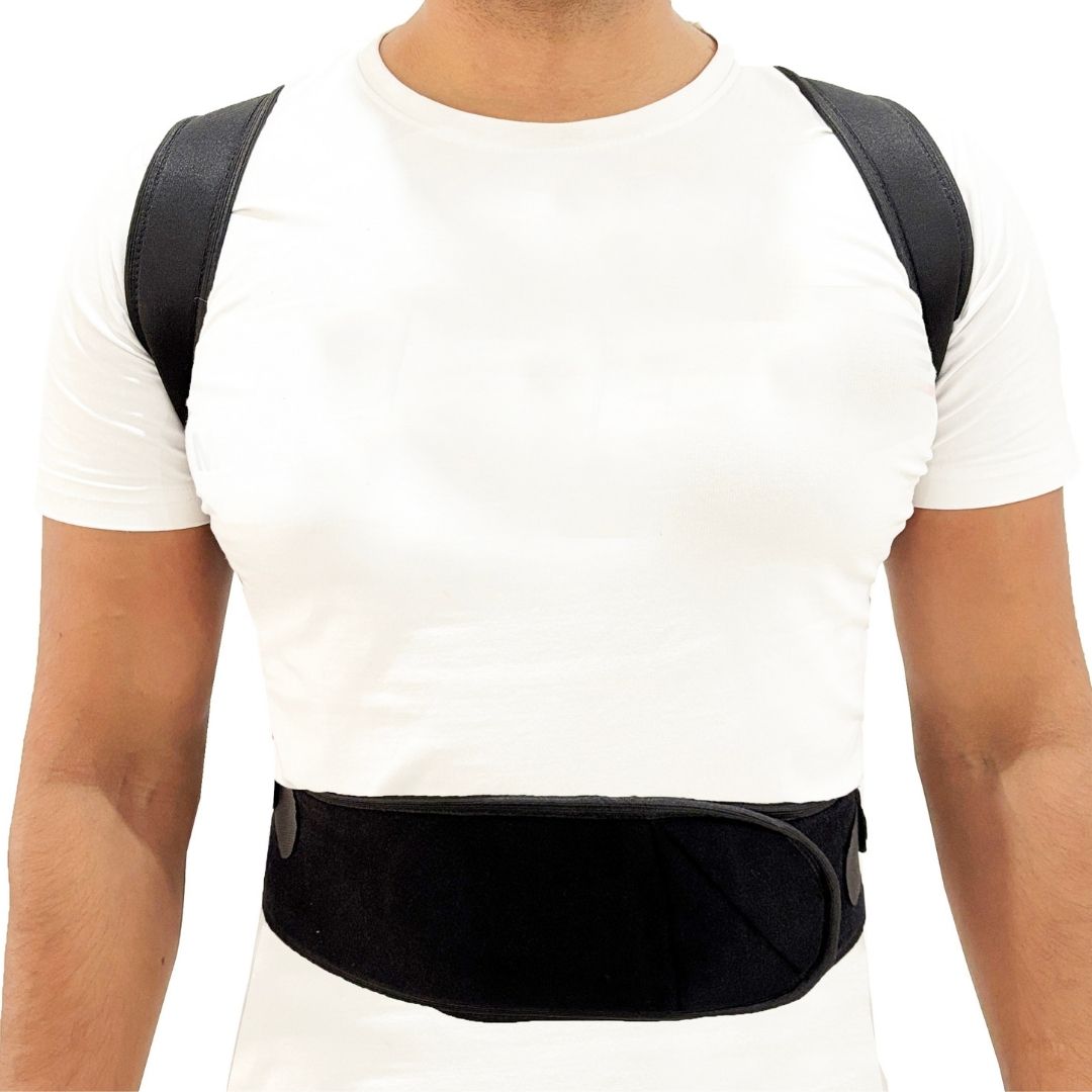 Posture Correction Belt, Free Size, Black