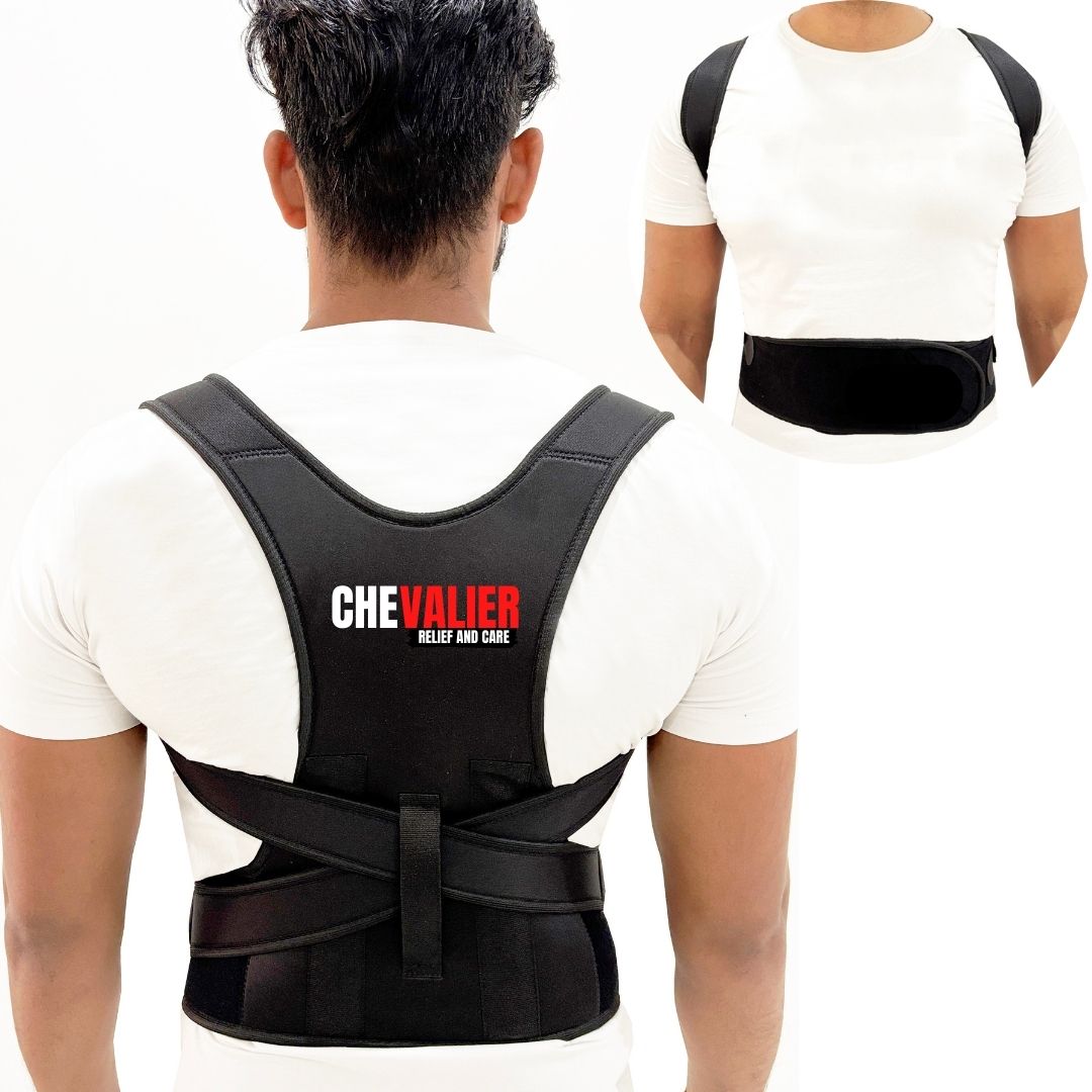 Posture Correction Belt, Free Size, Black