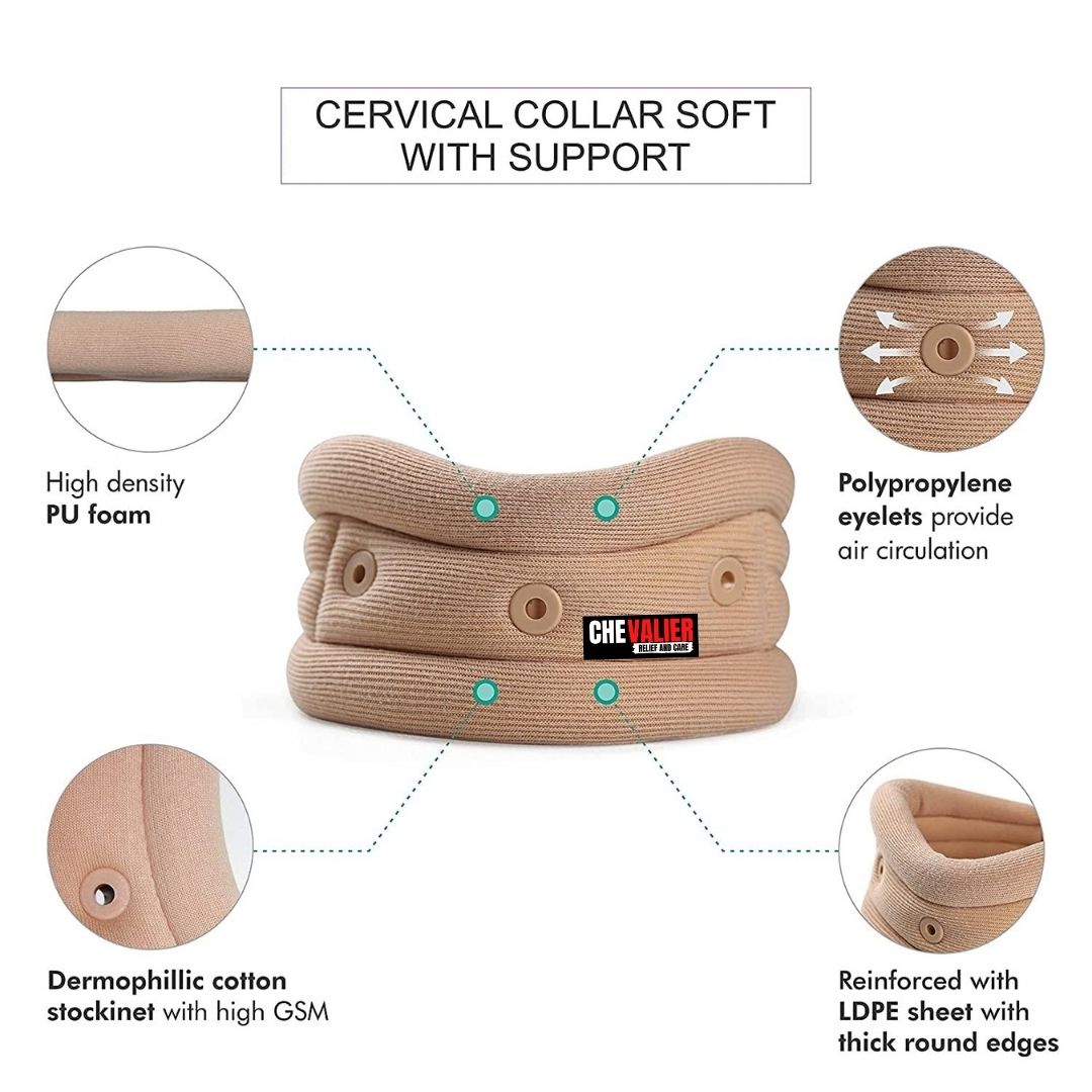 CHEVALIER Cervical Neck Collar for support the neck and for Pain Relief