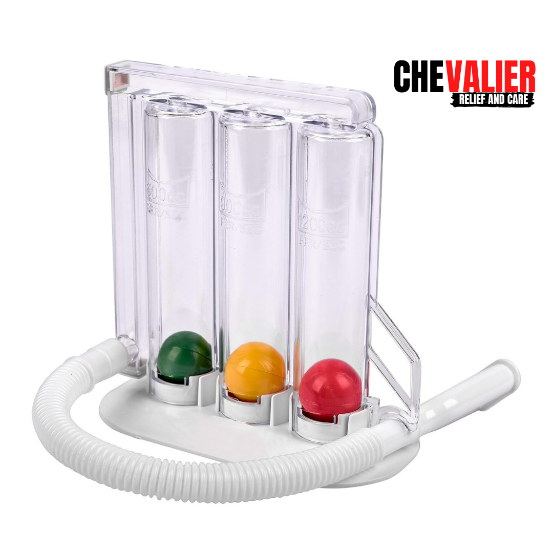 CHEVALIER 3 Ball Lung Exerciser Spirometer