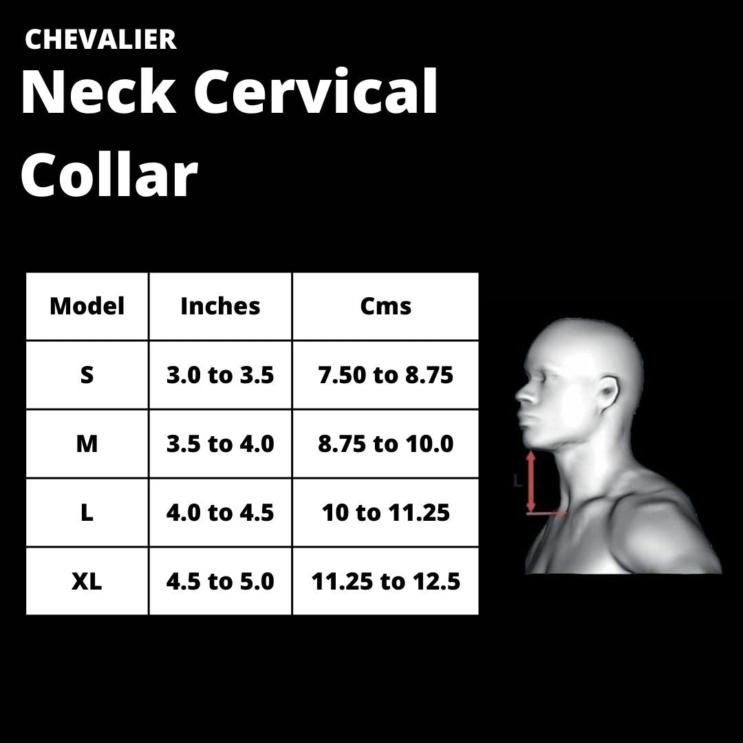 CHEVALIER Cervical Neck Collar for support the neck and for Pain Relief