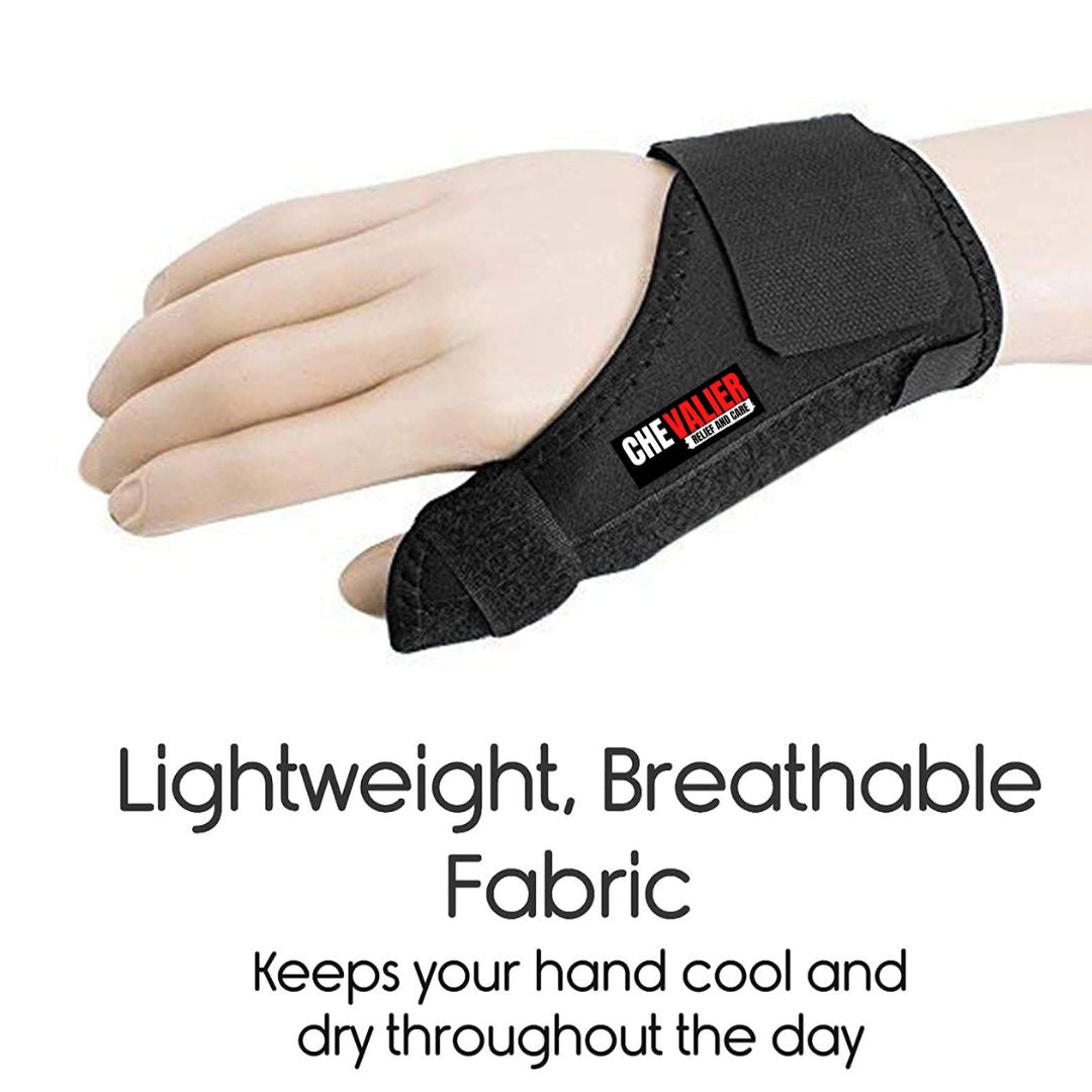 Thumb Spica Splint Brace, Black