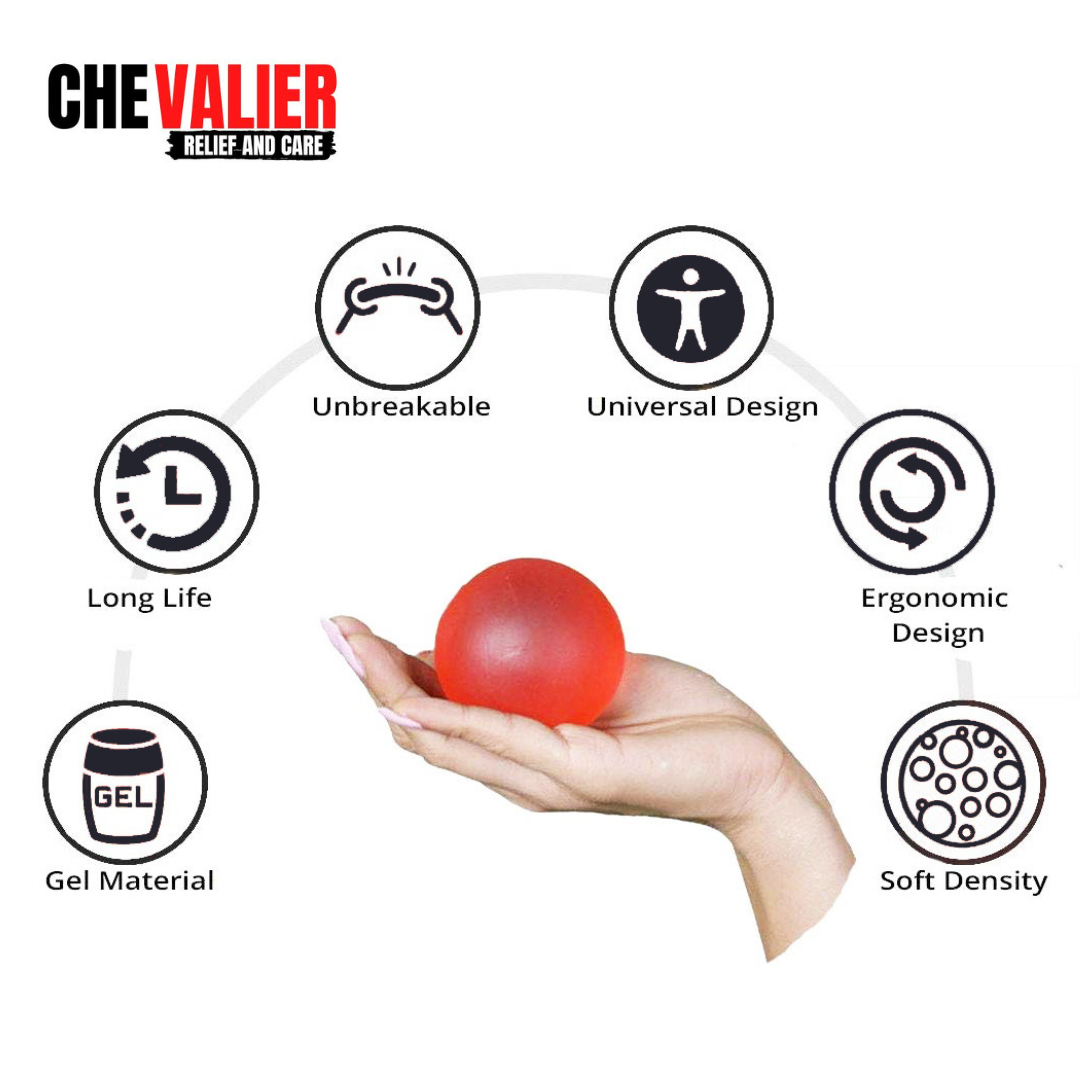 CHEVALIER Stress Relief Hand Exercise Gel Ball