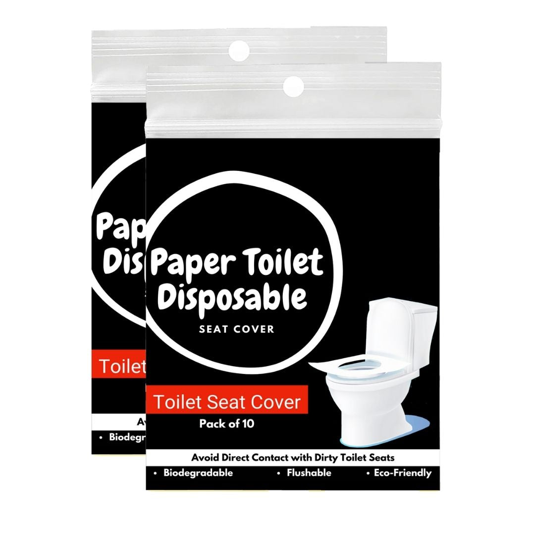 Disposable Toilet Seat Cover, 10 Sheets