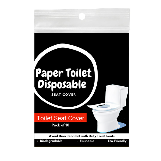 Disposable Toilet Seat Cover, 10 Sheets