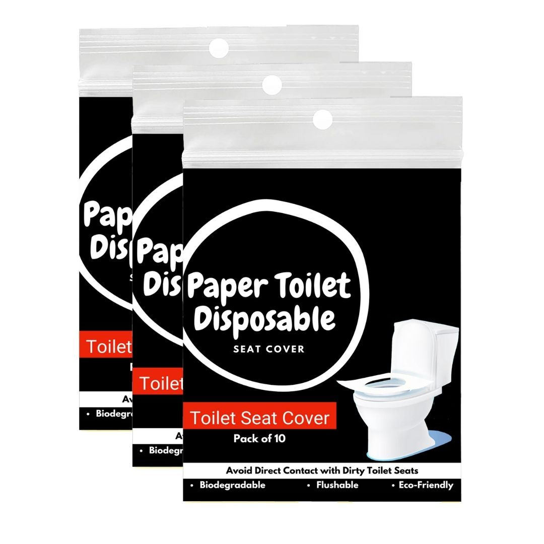 Disposable Toilet Seat Cover, 10 Sheets