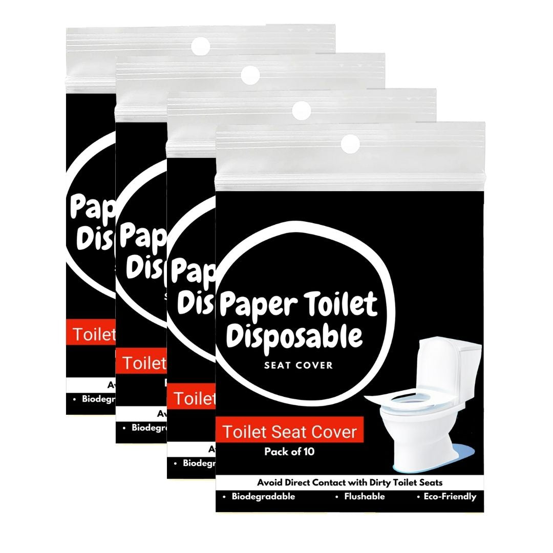 Disposable Toilet Seat Cover, 10 Sheets