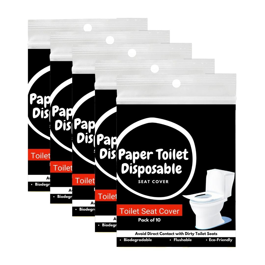 Disposable Toilet Seat Cover, 10 Sheets