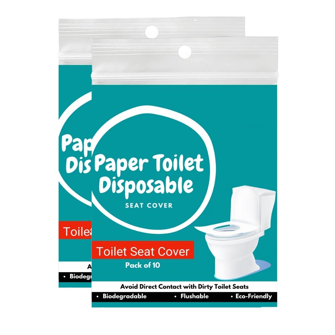 Disposable Toilet Seat Cover, 10 Sheets