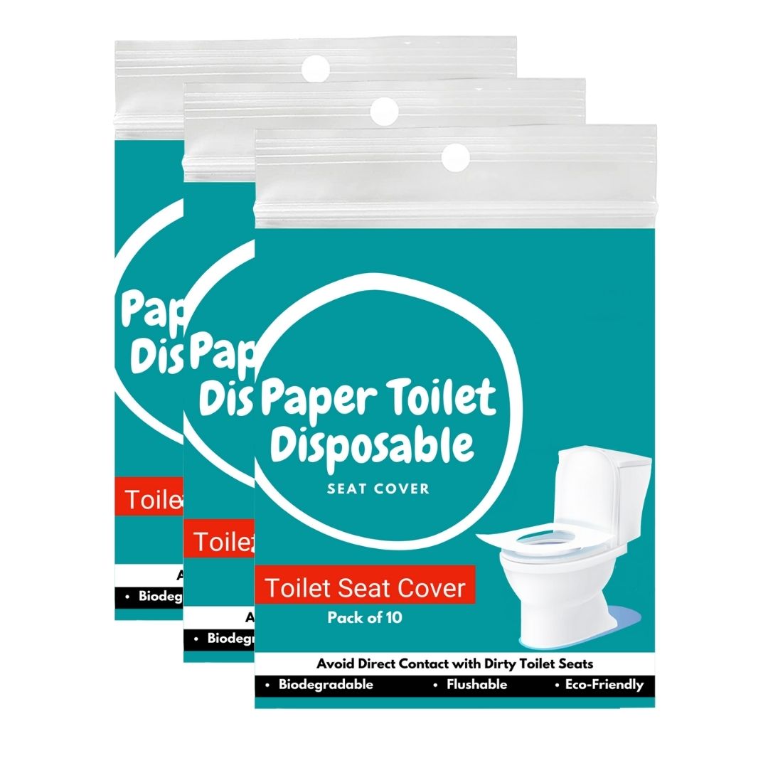 Disposable Toilet Seat Cover, 10 Sheets