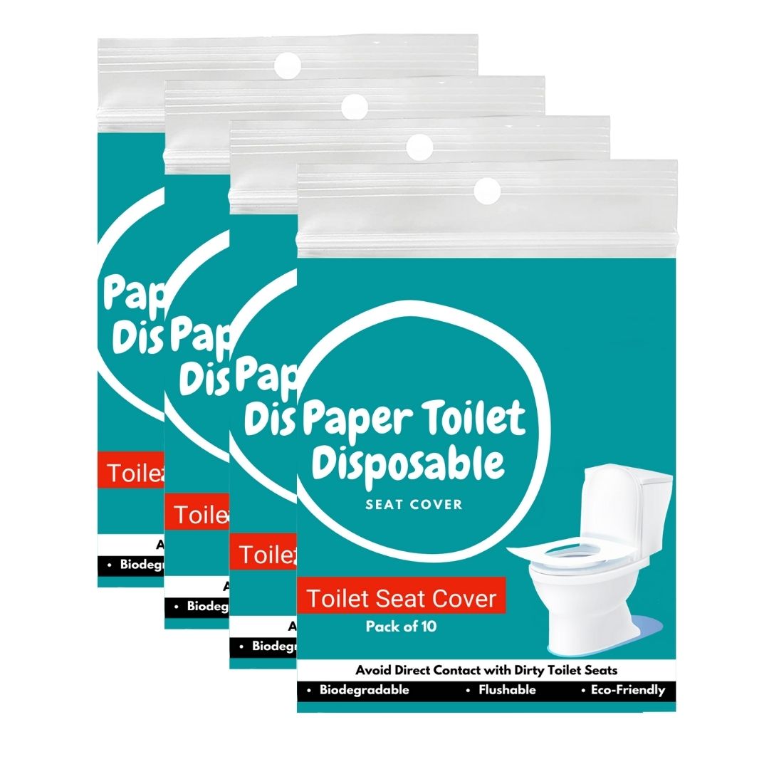 Disposable Toilet Seat Cover, 10 Sheets