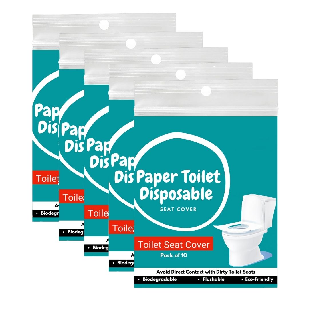 Disposable Toilet Seat Cover, 10 Sheets