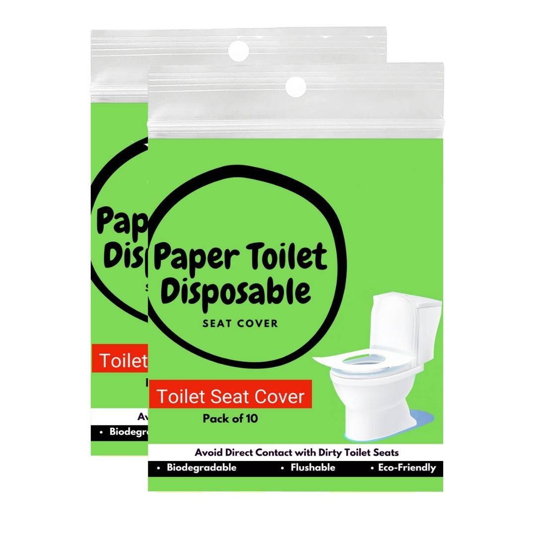 Disposable Toilet Seat Cover, 10 Sheets