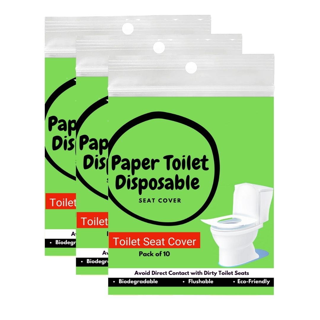 Disposable Toilet Seat Cover, 10 Sheets