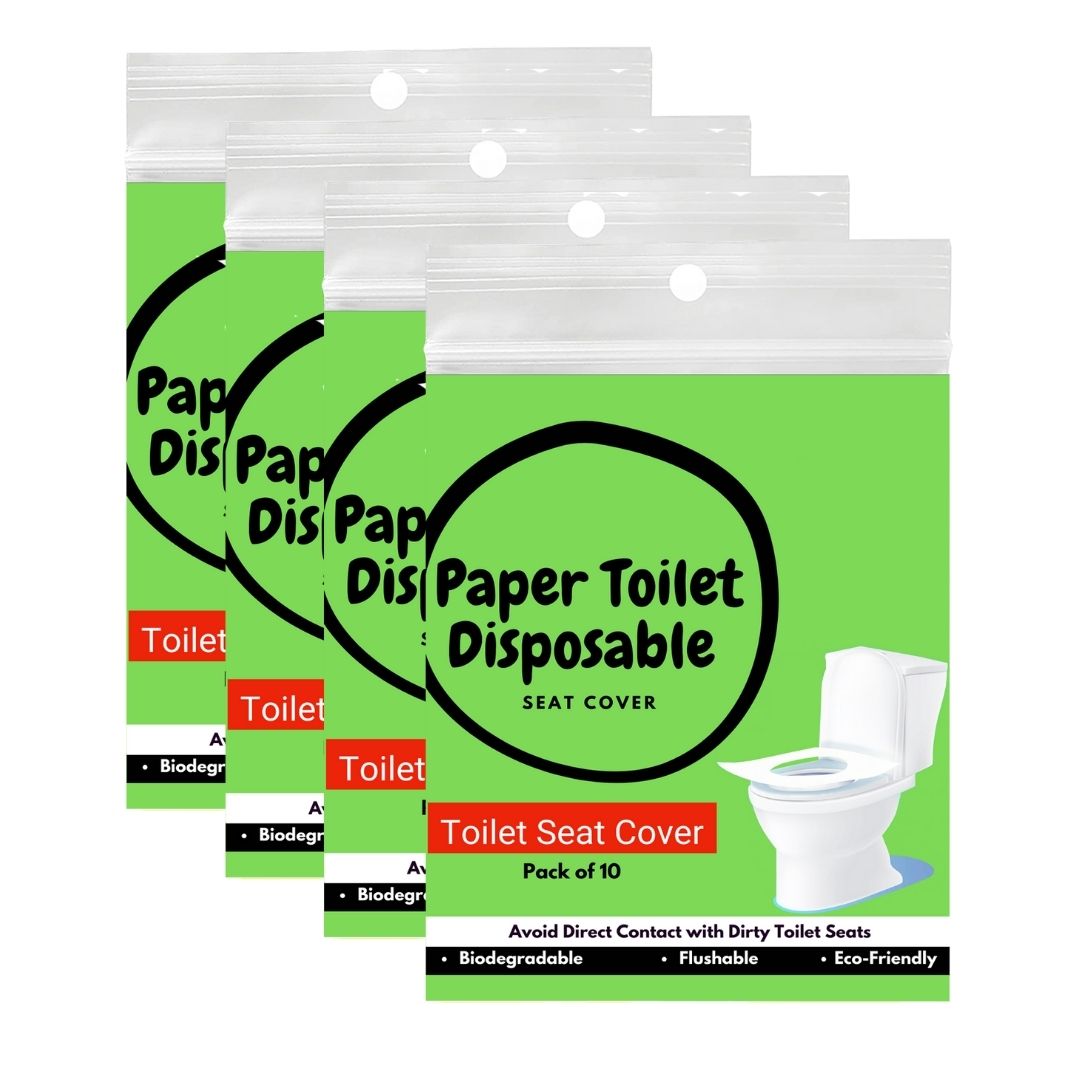 Disposable Toilet Seat Cover, 10 Sheets