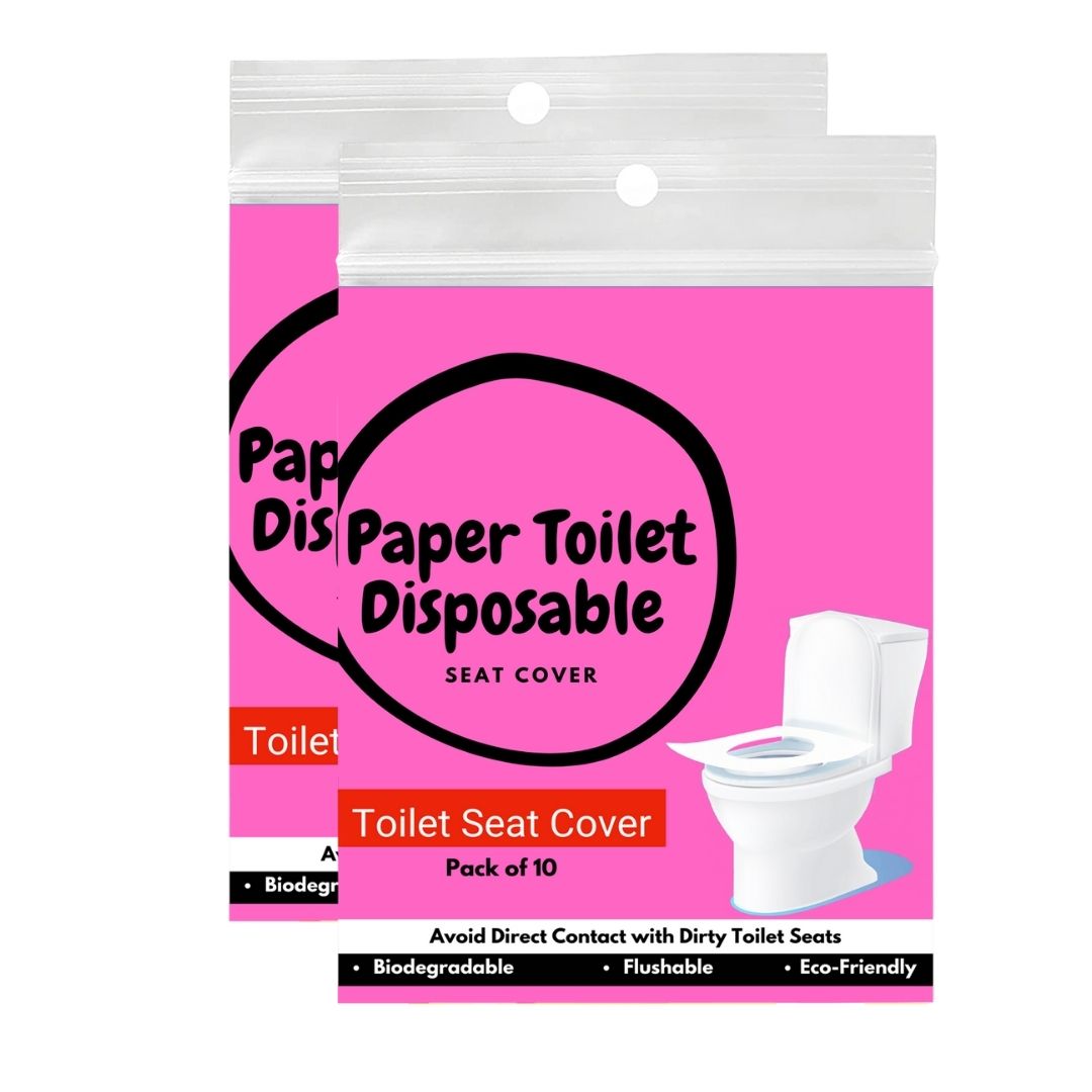 Disposable Toilet Seat Cover, 10 Sheets