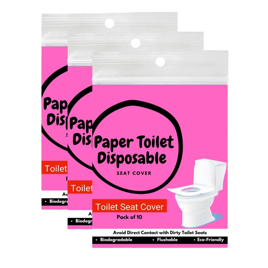 Disposable Toilet Seat Cover, 10 Sheets