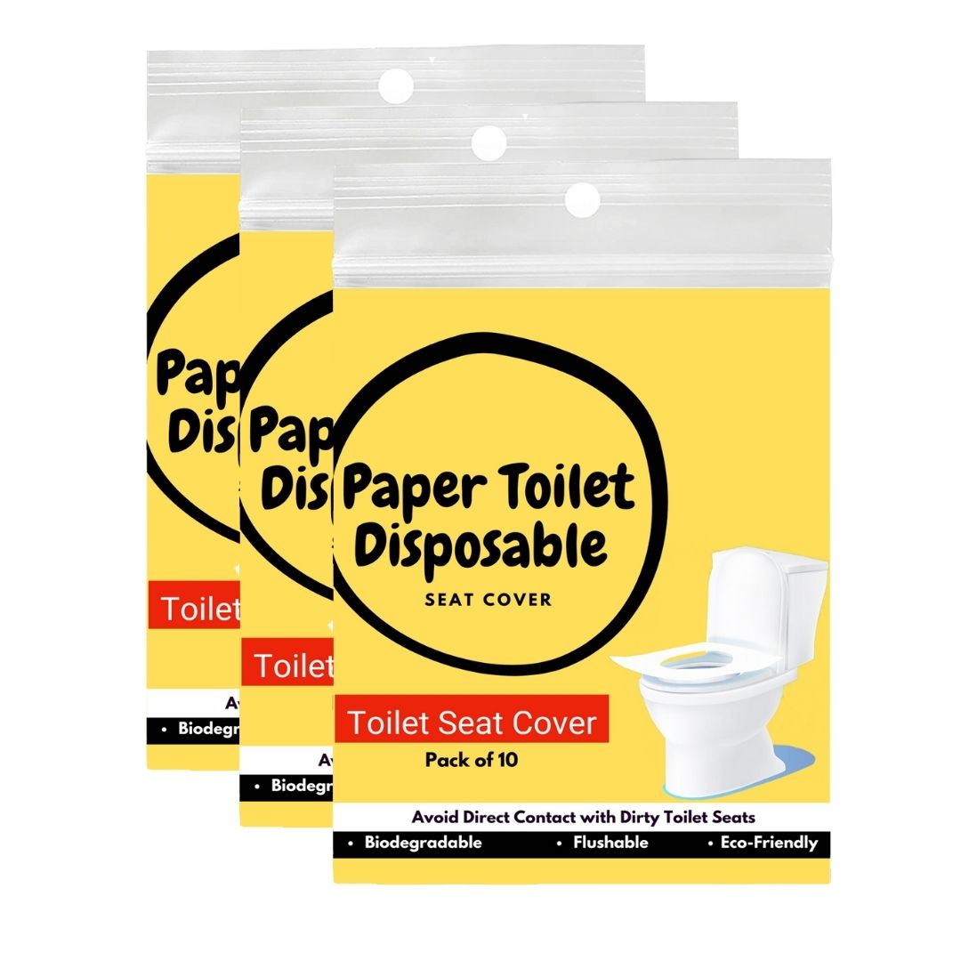 Disposable Toilet Seat Cover, 10 Sheets