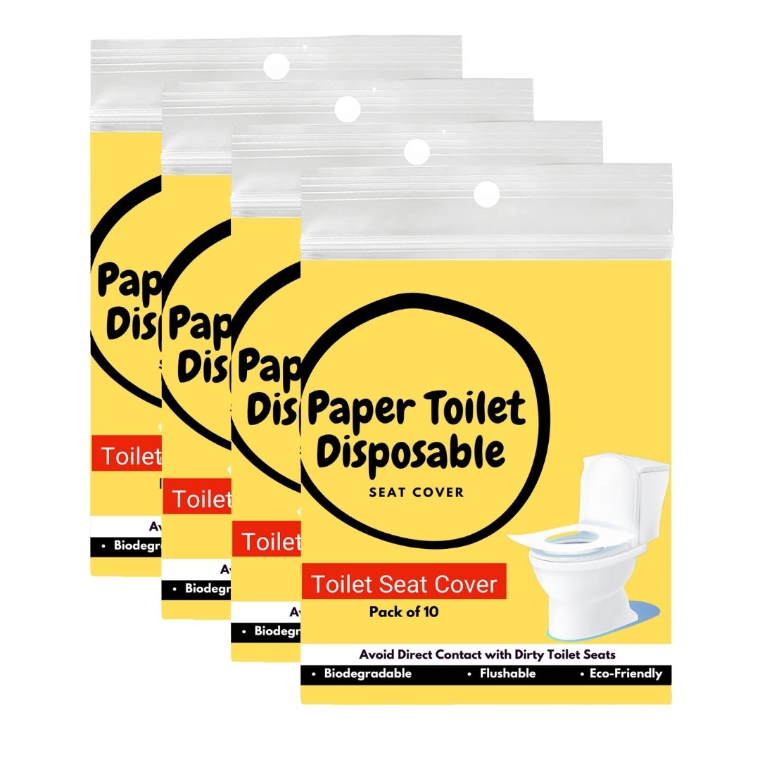 Disposable Toilet Seat Cover, 10 Sheets