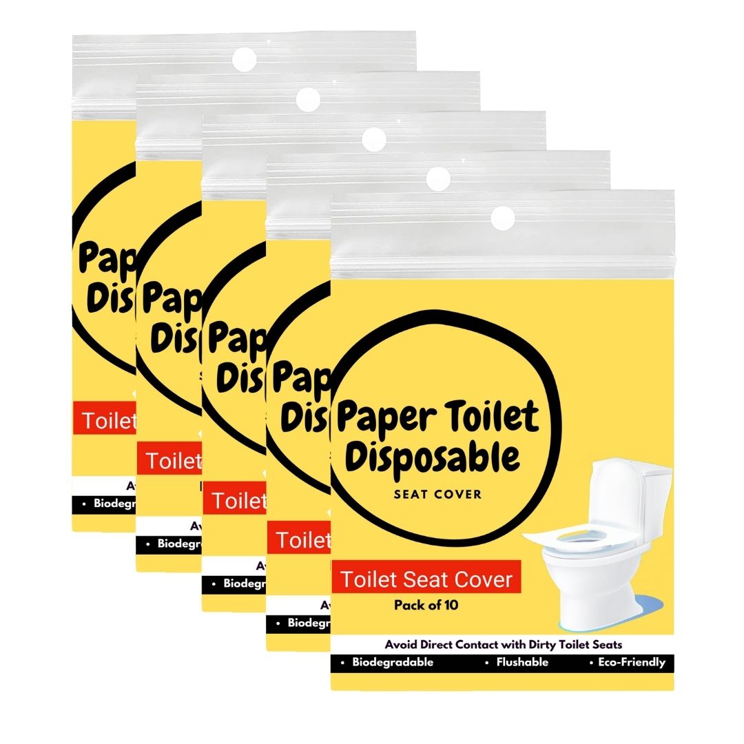 Disposable Toilet Seat Cover, 10 Sheets