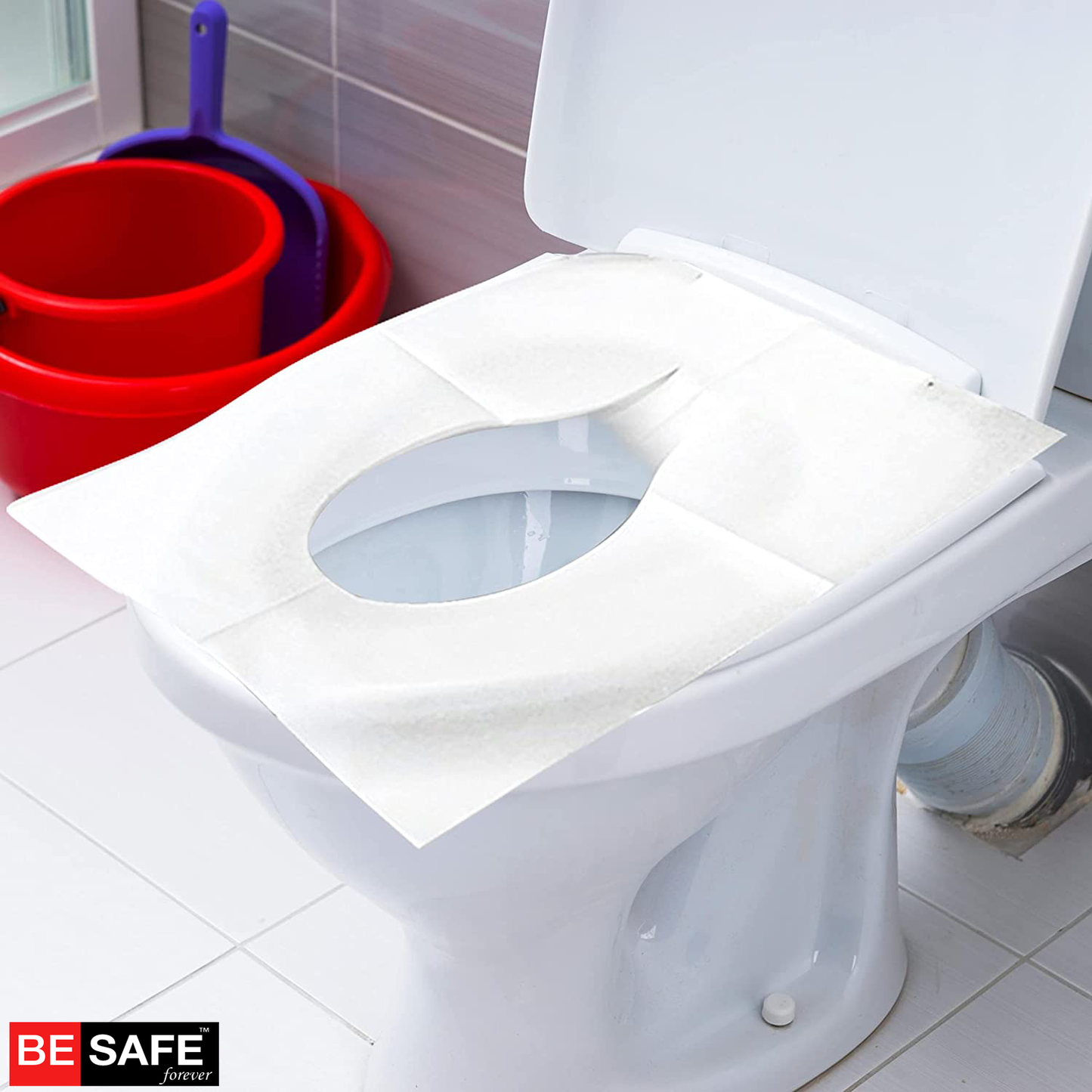 Disposable Toilet Seat Cover, 10 Sheets