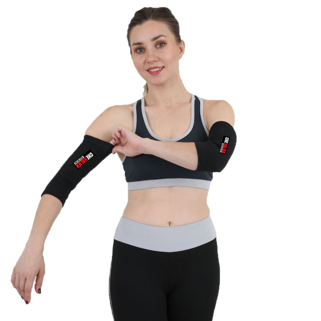 Elbow Compression Support Band/Sleeves for Gym, Pair