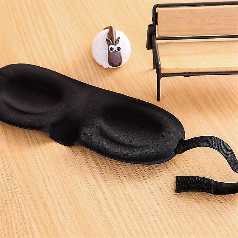 Sleeping Travel Eye Mask, Black