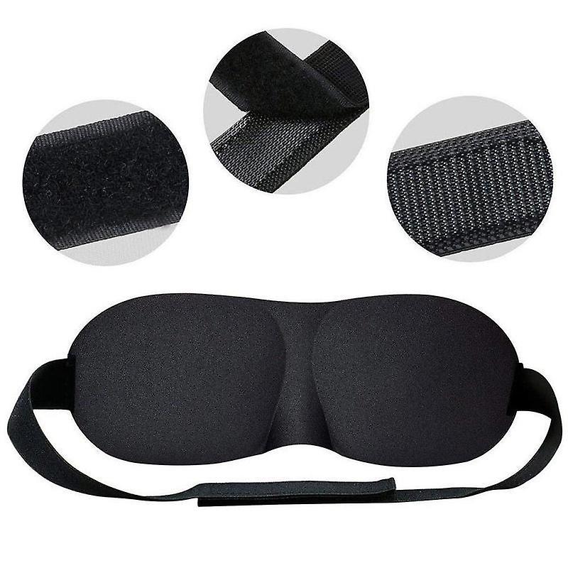 Sleeping Travel Eye Mask, Black